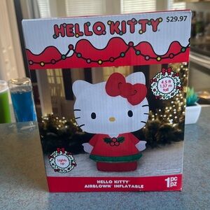 Hello kitty Christmas inflatable
